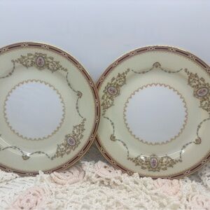 Noritake Nippon Toki Kaisha #1802 6.25" Bread/Desert/Salad Plates